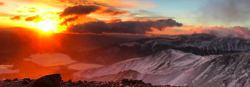 Sunrise from the highest mountain in Colorado.  All photo's courtesy Andrew Hamilton.