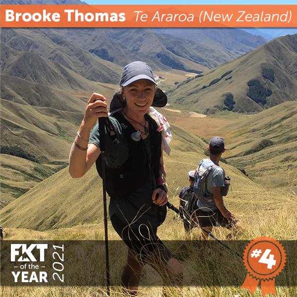Brooke Thomas - FKT of the Year 2021