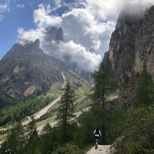 Carina Mackinger, Christoph Mackinger - Sasso Lungo trail (Italy)
