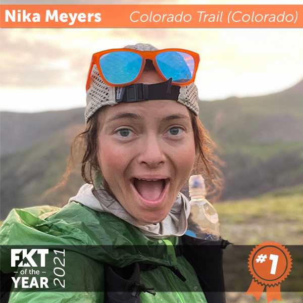 FKT of the Year 2021 - Nika Meyers - Colorado Trail